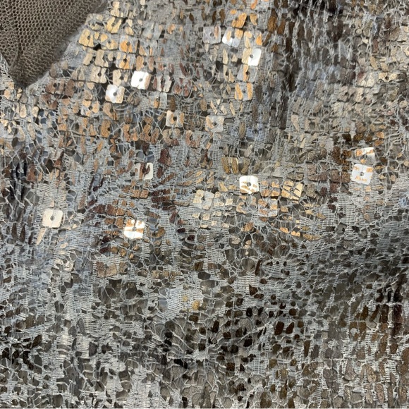 46. Free People Shuttered Glass Sequined Mini Dress XS - Picture 12 of 15